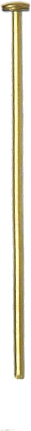 B&P Lamp® 2 Inch Brass Finish Prism Pins, One Oz. = 100 Pcs.