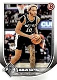 2025-26 Bowman #147 Jeremy Sochan San Antonio Basketball Card - Sportscard Superstore