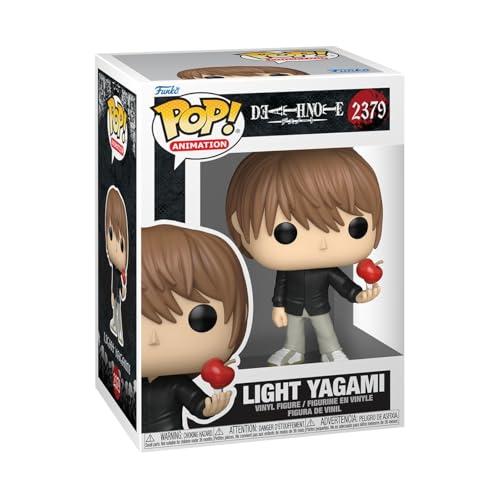 Funko Pop! Animation: Death Note - Light Yagami - Collectable Vinyl Figure - Gift Idea - Official Merchandise - Toys for Kids & Adults - Anime Fans - Model Figure for Collectors and Display