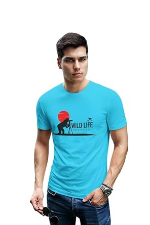Buy wildlifekart.com Presents Men Cotton Regular Fit T-Shirt
