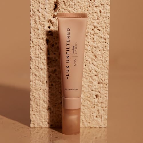 + Lux Unfiltered N°15 Soothing Lip Serum + Fragrance Free + Hydrating and Moisturizing Vegan Lip Balm + Hyaluronic Acid + Squalane + Liquid Shea Butter + Petroleum-free