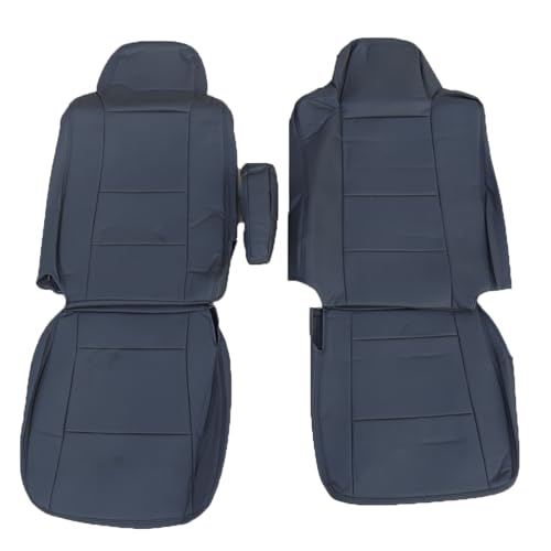 いすゞ ファイブスターギガ レザー シートカバー 運転席用 助手席 トラックシートカバー ブラックレザー 黒 トラック用品トラック カスタム パーツ