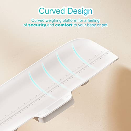 Baby Scale, Baby Weight Scale Baby Scales For Weighing, Multifunctional Pet Scale Puppy Scale, 2 In 1 Toddler Scale Infant Scale Cat Scale With Auto Hold Function, Maximum Weight 66 Lb (30 Kg) #TOP3