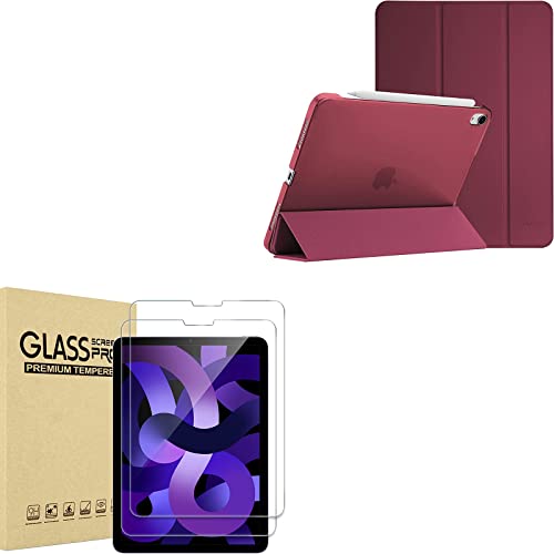 ProCase Slim Smart Cover Case Bundle with Screen Protectors for iPad Air 5th/4th