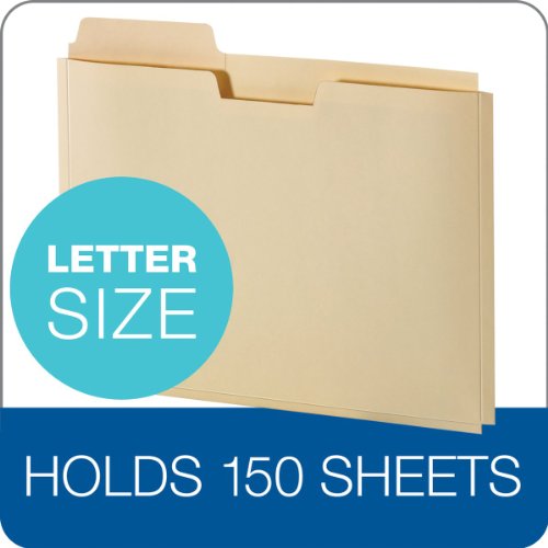 Globe-Weis/Pendaflex Expanding File Folder Pocket, Letter, Manila, 10 File Folder Pockets (Fp153L10) #TOP2