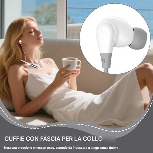 Auriculares inalámbricos con banda ligeros para deporte con doble micrófono 2