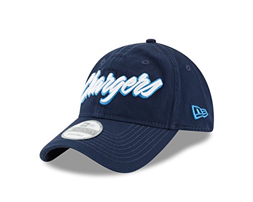 NFL San Diego Chargers Core Script 9TWENTY Adjustable Cap, One Size, Blue NFL San Diego Chargers Core Script 9TWENTY Adjustable Cap, One Size, Blue