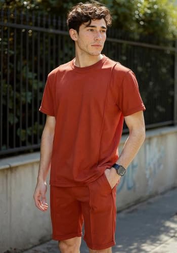 Image of Wear Your Opinion Mens Co ord Set All Over Printed T-Shirt & Short Set