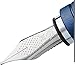Faber-Castell Essentio Aluminum Blue Fountain Pen - Medium Nib with Black Ink - Fine Writing Instruments