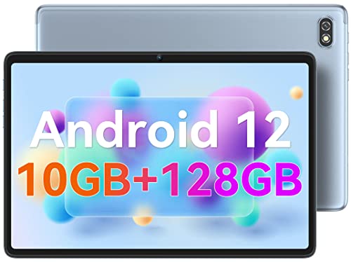 Android 12 Tablette Tactile 10 Pouces, Blackview TAB 7 Pro Tablette Dual 4G LTE+5G WiFi, 10Go+128Go/TF 1To, 13MP+8MP,FHD1920*1200, 6580mAh,Octa-Core/Face ID/PC Mode/Diffusion l'écran/GPS/2Ans Garantie