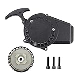 monster moto classic mini bike 80cc black Fonctionnement fluide et silencieux : mécanisme de recul conçu avec précision pour un démarrage constant et silencieux à chaque fois que vous tirez