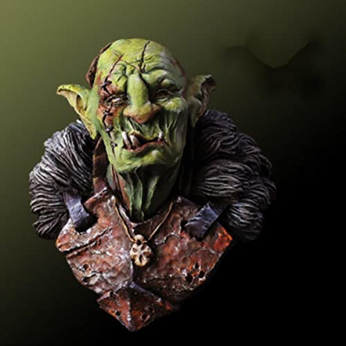 Figura de resina 1/10 busto antiguo orco sin armar miniatura 1