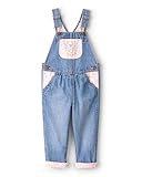 Oshkosh Girl World's Best Overalls, Denim Floral, 3T