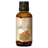 ACEITE DE SEMILLA DE ZANAHORIA es aceite prensado en frío. Puede ser una poderosa adición a su rutina de belleza. El aceite se ha utilizado en productos de cuidado de la piel y el cabello