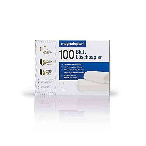 magnetoplan 12296 ferroscript-Löschpapier, 100 Stück Cover