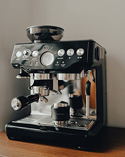 53.3mm Coffee Distributor & Tamper - Normcore Dual Head Coffee Leveler Fits 54mm Breville Portafilters - Built-in Spring - Adjustable Depth, Black - Image 4