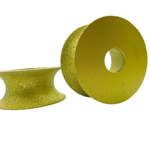 Verre et poterie sans bavures avec la meule de brasage ronde 75 mm pour profil de bord