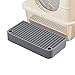 Litter Box Step - Double Layered Cat Ramp, Pet Toilet Pedal, Kitten Stair | Waterproof PP Material with Filter Function, Easy Cleaning Litter Station for Indoor Cats, Rabbits, Small Animals 32x16x4cm