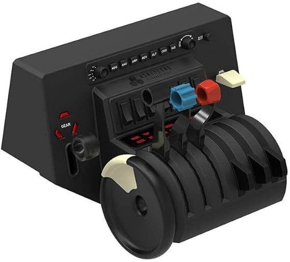 Honeycomb Aeronautical Bravo Throttle Quadrant with Alpha Flight Controls LITE Bundle (2 Items)