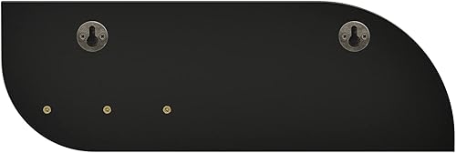 Miniatura 6 de Soporte para llaves de pared, moderno soporte decorativo para llaves y correo con 2 estantes flotantes, organizador de llaves montado en la pared de