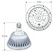 Color LED Pool Lights for Inground Pool, 120V 40W RGBW Pool Light Bulb for Inground Pools, Color Changing E26/E27 Replacement for Pentair Hayward Pool Lights Fixture, E26 Base(120V-RGB+White)