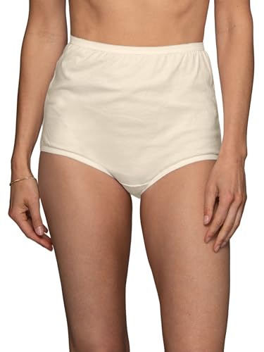 Image of Vanity Fair Women's High Waisted Underwear, Full Coverage Ladies Panties, Perfectly Yours Briefs