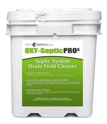 ecoGeeks OXY-Septic PRO Drain Field De-Clogger, Cleaner, Maintainer
