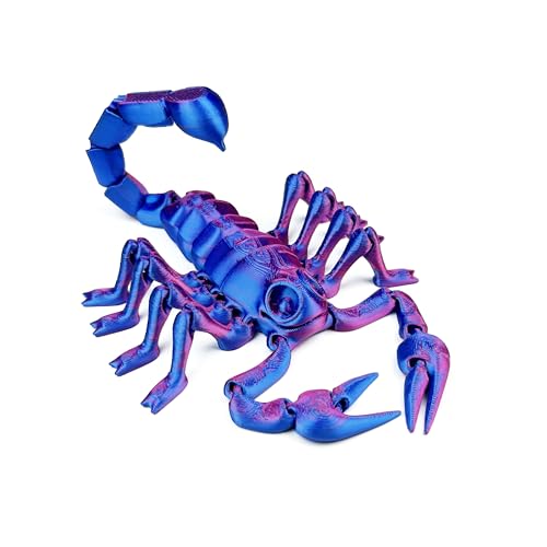 SIPWATE 3D Printed Animal Scorpion Decor & Fidget Toy