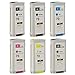 LKB 6PK Compatible HP70 Ink Cartridge Replacement with 130ML Use with HP Designjet Z2100 Z5200 Z3200 Z3100 Z5400 (6 Pack HP70) â€“US