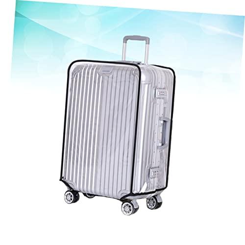 PACKOVE Capas De Bagagem Transparentes Capas De Malas Protetoras De Trolley Capa De Trolley Capa De