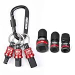 GEINXURN – Geinxurn 6-teiliges Stecknuss Adapter Set mit Schlüsselring,