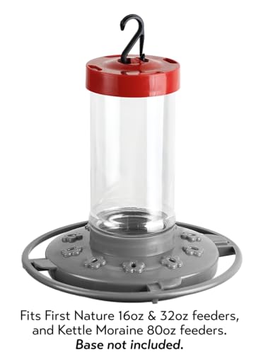 Garrafa de plástico de substituição First Nature de 473 ml para alimentador de beija-flor #3051 (2)
