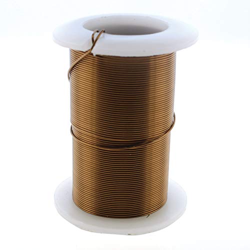 Image of The Beadsmith Wire Elements 22-Gauge Lacquered Tarnish-Resistant Copper Wire for Jewelry Making, 20 Yard, 18.29 Meter Spool (Vintage Bronze Color)