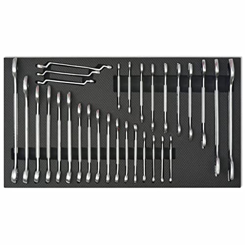 vidaXL Werkstattwagen 1125-tlg. Werkzeug Rollwagen Werkzeugwagen Werkzeugkiste – Bild 7