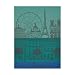 Produktbild Le Jacquard Francais 22745 Geschirrtuch Paris Panorama Jardin 60 x 80 cm Baumwolle
