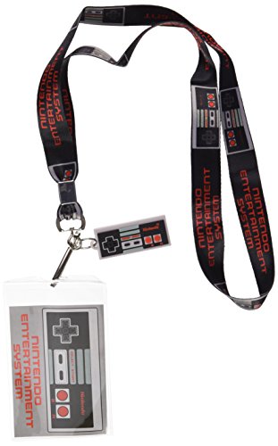 Nintendo JE178601NTN NES Controller Retro Lanyard