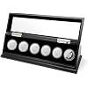 Challenge Coin Display Case 1.5-1.75 Inch 38-44.5 mm Coin Holder 1 Slot Black, 6 Slots