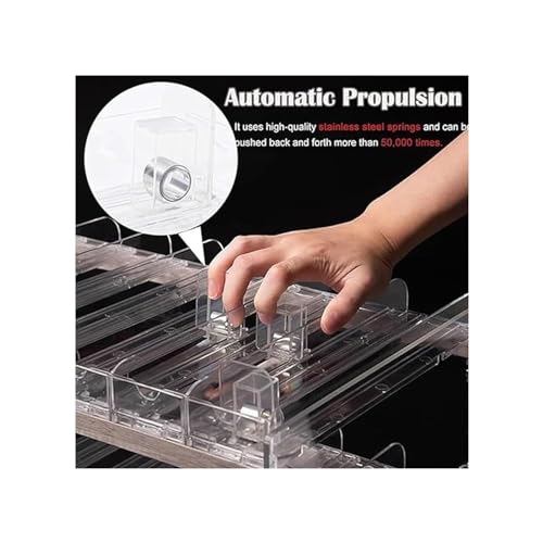 Présentoir à cigarettes de supermarché transparent avec pousse-cigarette automatique - 6
