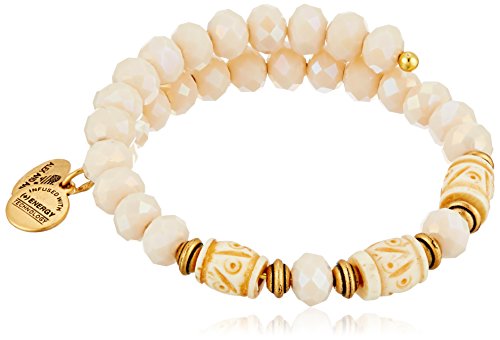 Alex and Ani Women's Deep Sea Wrap Bracelet Shore/Gold One Size