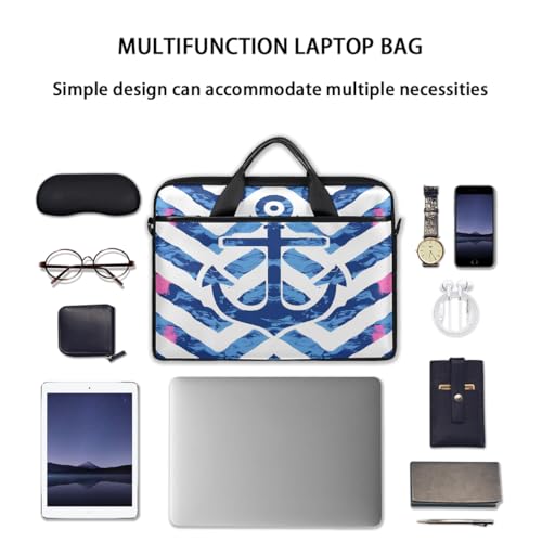 Bolso Chevron Ocean Anchor para Laptop 15 Pulgadas miniatura 7