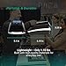 KHIPPUS K630B Portable Counterfeit Bill Detector for USD, 5 Detection Features (UV, IR, MG, IR, Paper Quality & Size), Includes Rechargable Battery