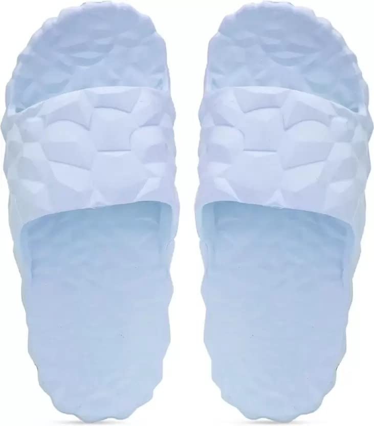 Pollo Loco Summer Diamond Cut Women Girls Slide Slippers in Blue Color (B0BSXQFDS5) Amazon Price History, Amazon Price Tracker