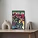 Teenage Mutant Ninja Turtles Comic Book Metal Wall Decor - Eastman and Laird's TMNT Wall Art for Home