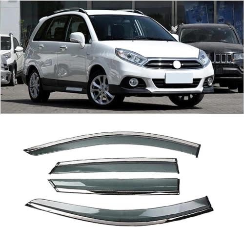 Déflecteurs de vent auto CAALO pare-brise latéral anti-UV Suzuki Liana