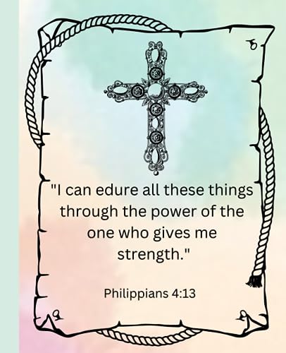 Christian Notebook: Notebook for taking notes, sermons, prayers, or anything under the sun | 110 pages, 7.5 x 9.25