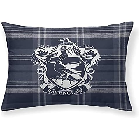 BELUM | Harry Potter Cushion Cover, 100% Cotton Cushion Cover 50 x 50 cm Model Ravenclaw Canvas A Cover
