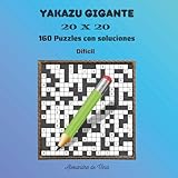  YAKAZU GIGANTE 20 X 20 DIFÍCIL: 160 puzzles con soluciones