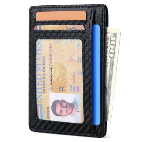 Espera Slim Minimalist Front Pocket Wallet for Men, RFID Blocking Credit Card Holder, Thin - image 2
