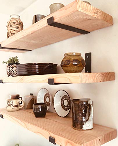 My Rustic Shelf Brackets 6 Inch J Bracket For Shelves thumb #6
