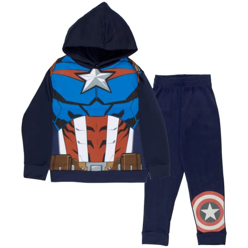 Marvel Avengers Boys Costume Hoodie and Pants Bundle Set